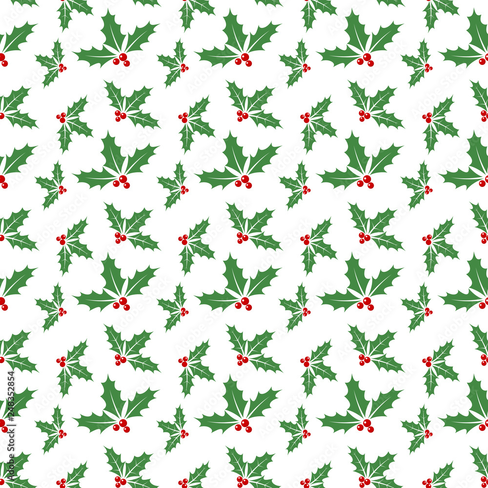 Christmas seamless pattern. Vector illustration. Christmas seamless pattern. Vector illustration.