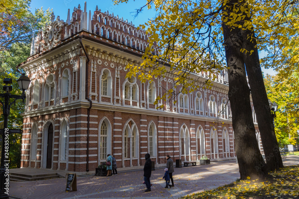 Obraz premium MOSCOW, RUSSIA - October 11, 2018: The Opera House in museum-reserve Tsaritsyno