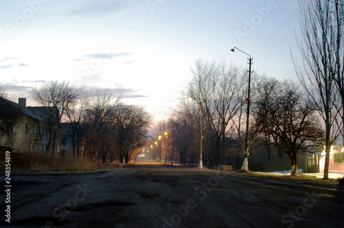 road in winter