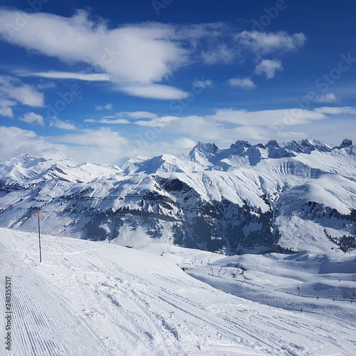 station de ski du beaufortin © NATHALIE