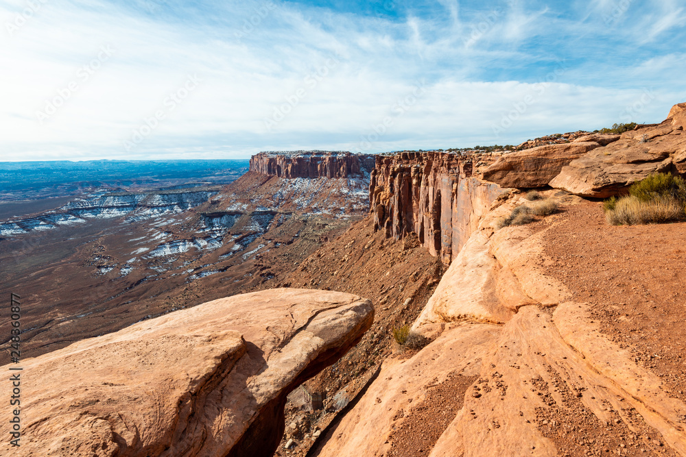 Panorama Canyonlands National Park in Utah