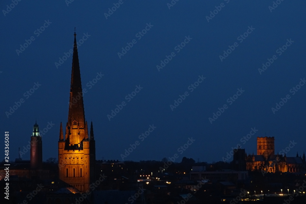 Obraz premium Norwich city views