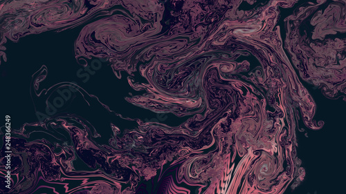 Fluid Art. Abstract colorful background,  Mixing paints. Modern art.