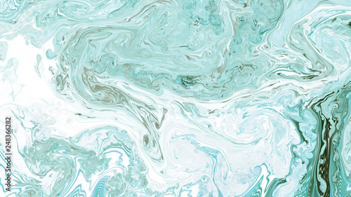 Fluid Art. Abstract colorful background,  Mixing paints. Modern art.