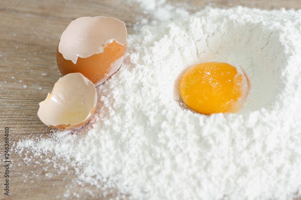 flour and eggs for cooking bakery flour and eggs for cooking bakery