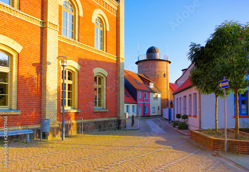 Barth Fangelturm, Stadt am Bodden in Deutschland - Barth old tower Fangelturm, an old town on the Bodden photo