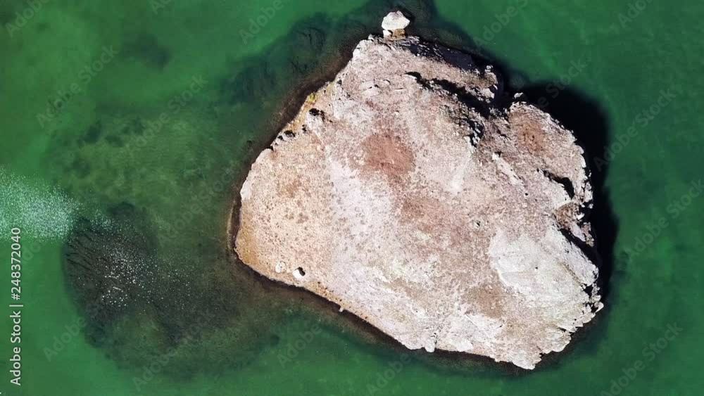 Lockdown: Close-up of Rock of Ice Lake in Colorado Lockdown: Close-up of Rock of Ice Lake in Colorado