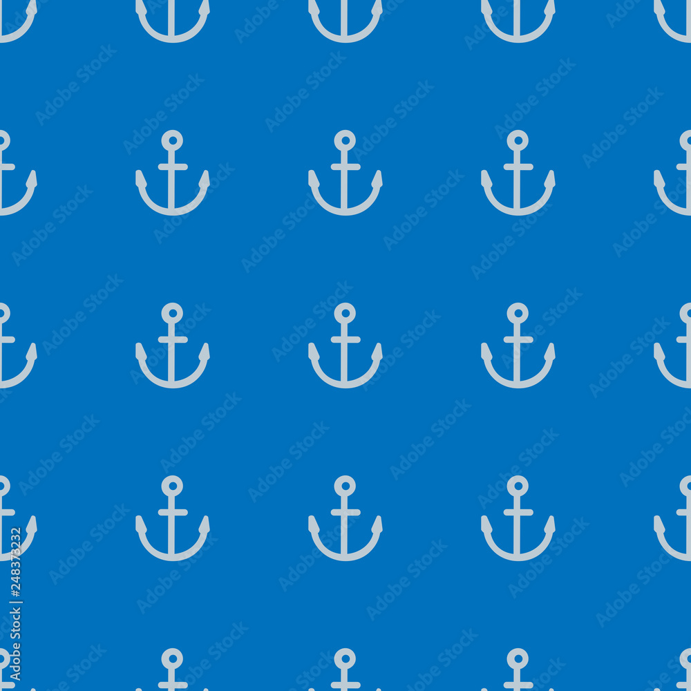 Anchor seamless pattern Anchor seamless pattern