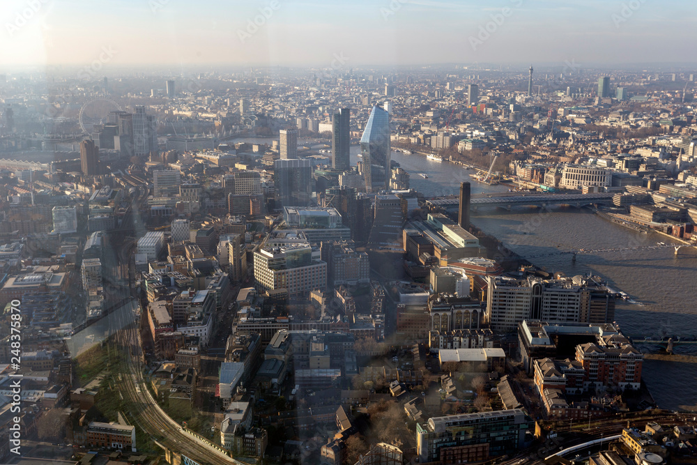 London view from the Shard