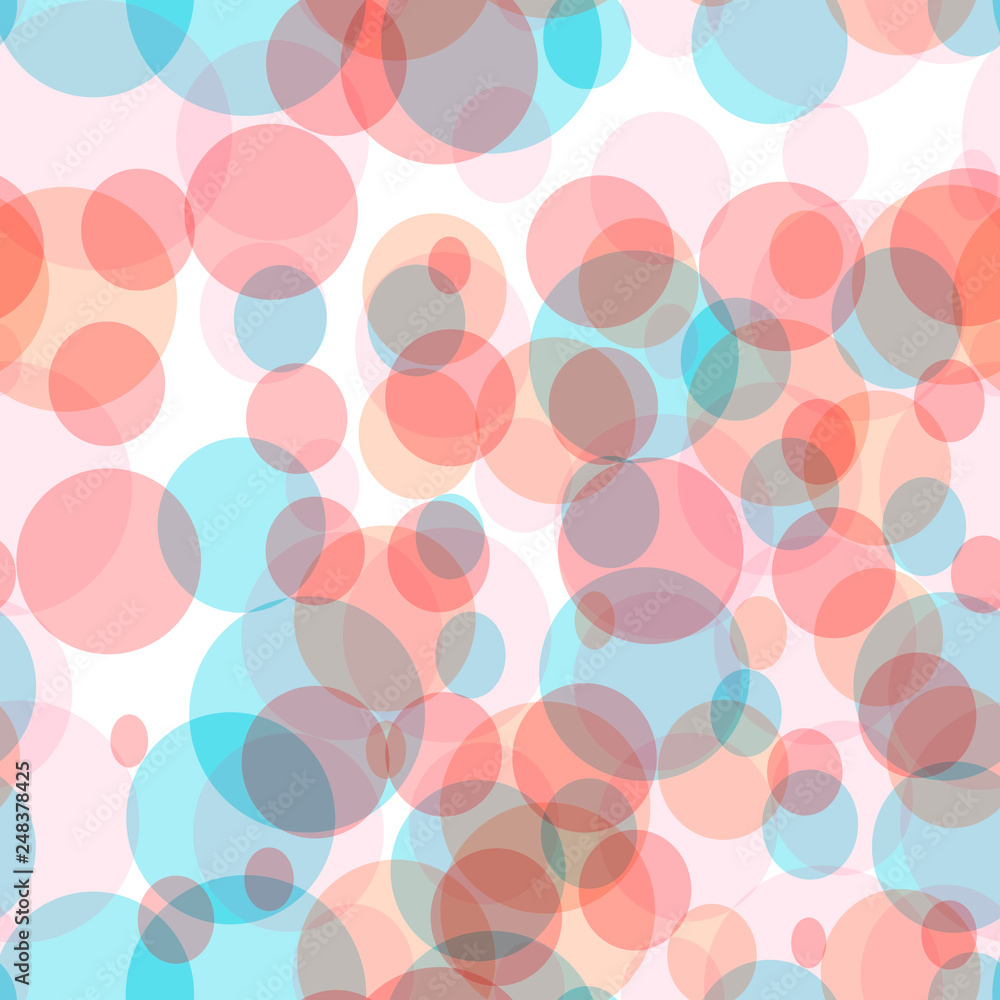 Seamless abstract background with dots, circles. Messy infinity dotted geometric pattern. Vector illustration. Seamless abstract background with dots, circles. Messy infinity dotted geometric pattern. Vector illustration.