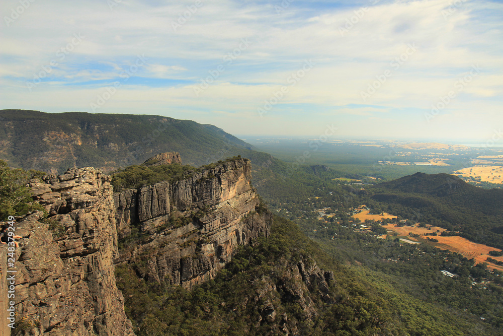 Grampians View from Pinacle lookout