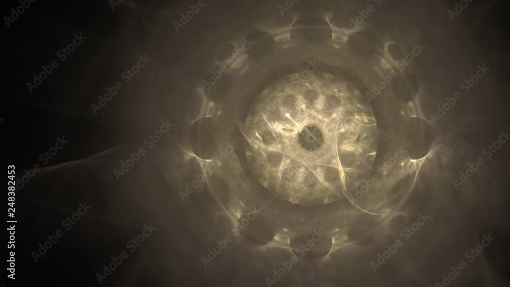Abstract fractal forms morph and oscillate (Loop) Abstract fractal forms morph and oscillate (Loop)