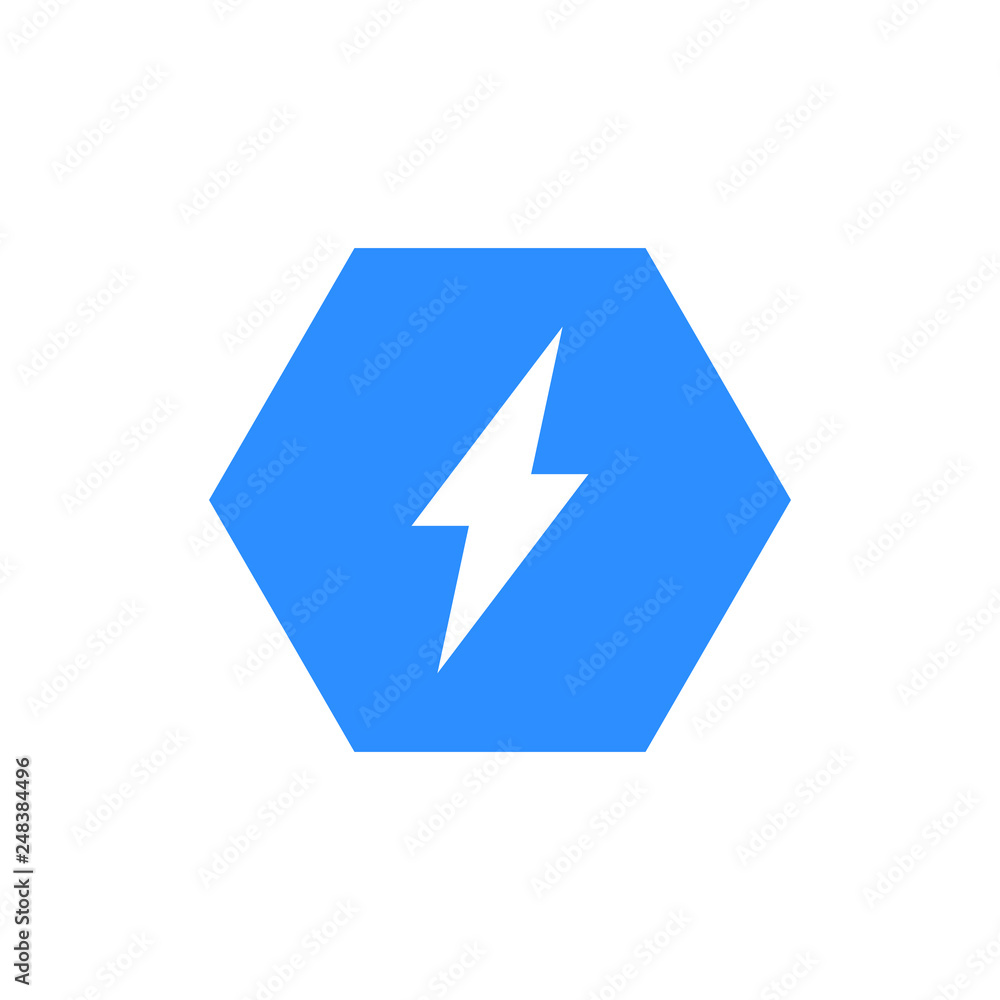 Modern Lighting Icon Button Logo Modern Lighting Icon Button Logo