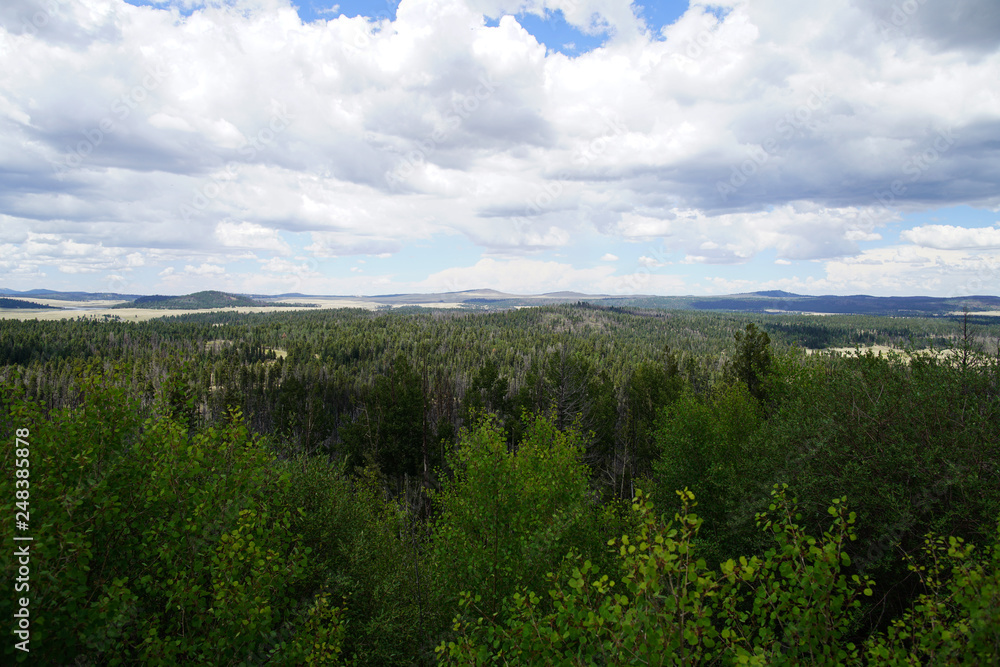 panorama of mountains