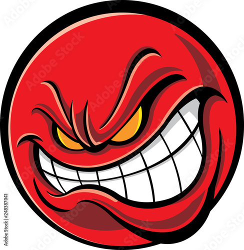 Angry face