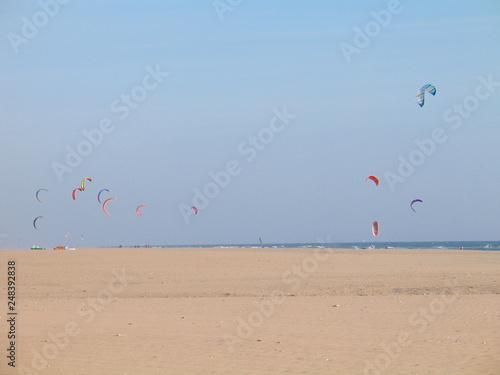 Castelldefels beach. Barcelona. Spain