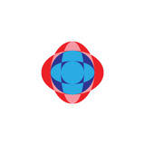 3D Circle logo design