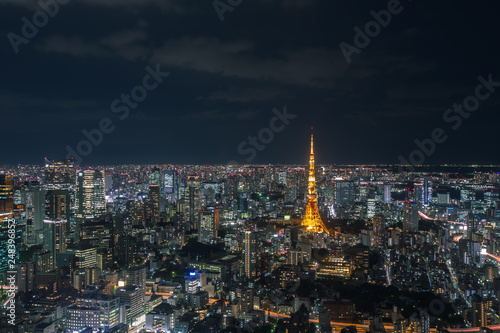 Tokyo cityscape at Japan