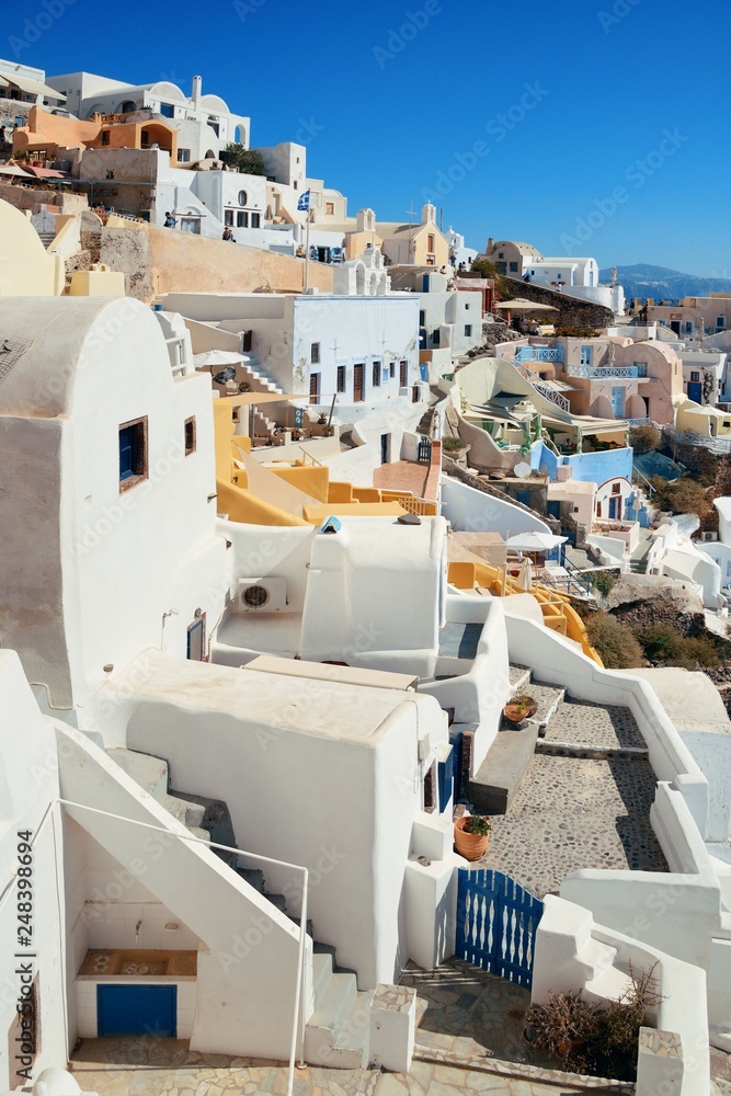 Santorini skyline