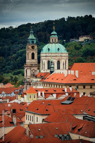 Wallpaper Mural Prague skyline rooftop view dome Torontodigital.ca