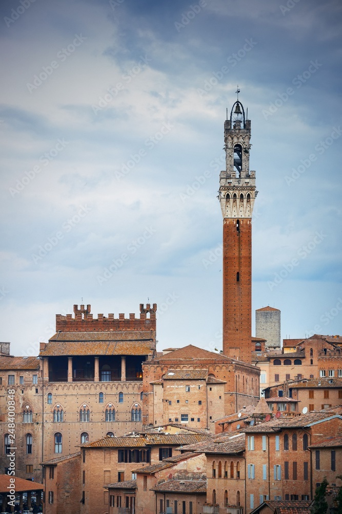 Siena bell tower