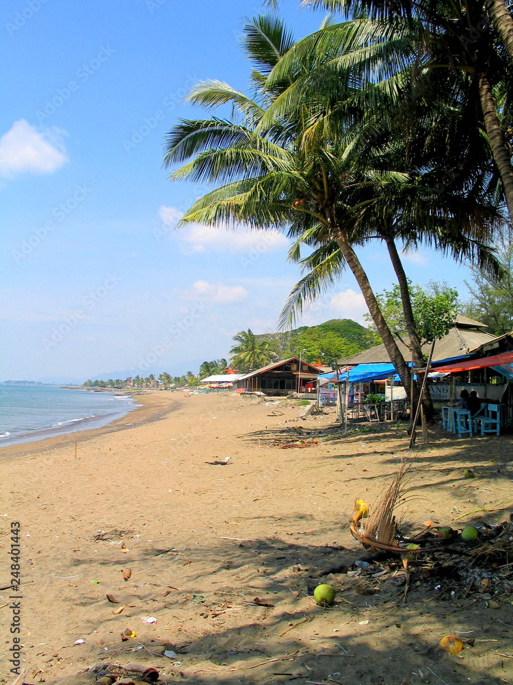 Padang. Beach in Bali. Indonesia