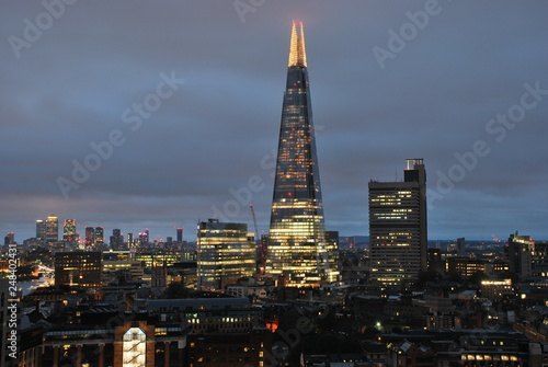 Photography Cityscape at dusk  in London