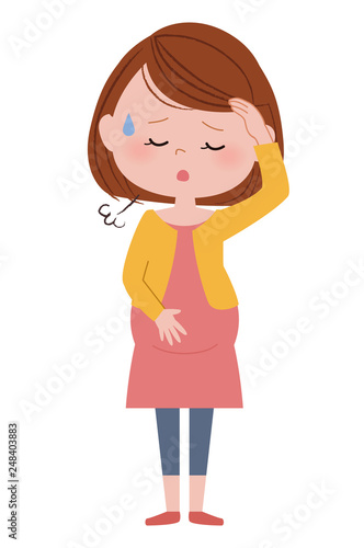 妊婦さん　体調不良　目眩