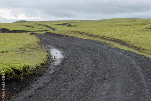 Landschaft an der F208, Island