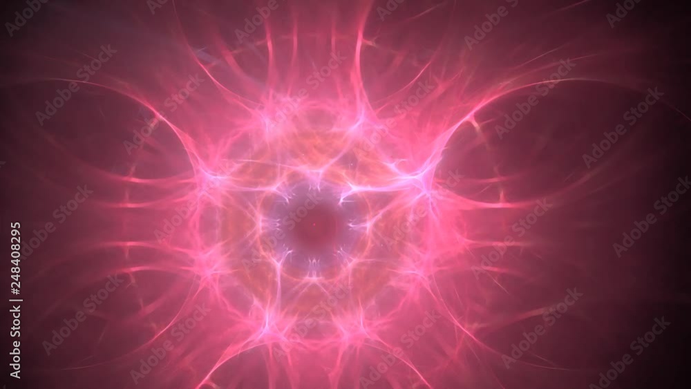 Abstract fractal forms morph and oscillate (Loop) Abstract fractal forms morph and oscillate (Loop)