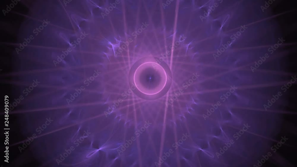 Abstract fractal forms morph and oscillate (Loop) Abstract fractal forms morph and oscillate (Loop)