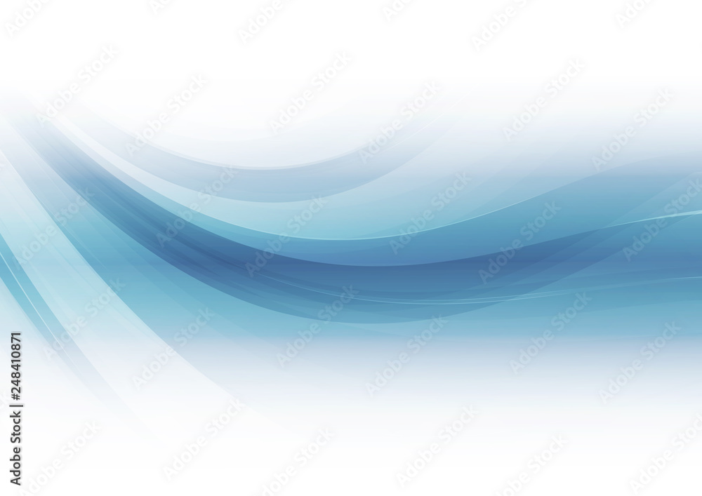 Abstract shapes on blue background Abstract shapes on blue background