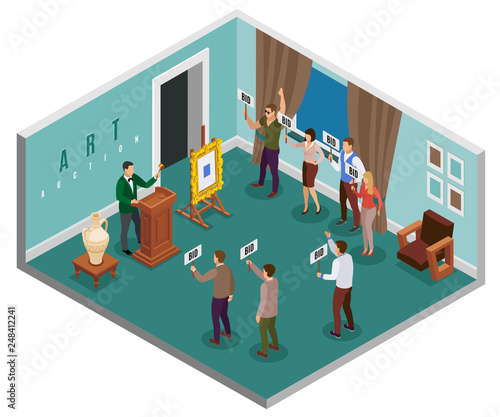 Auction Isometric Concept