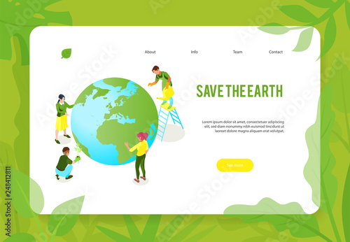 Save Earth Website Banner