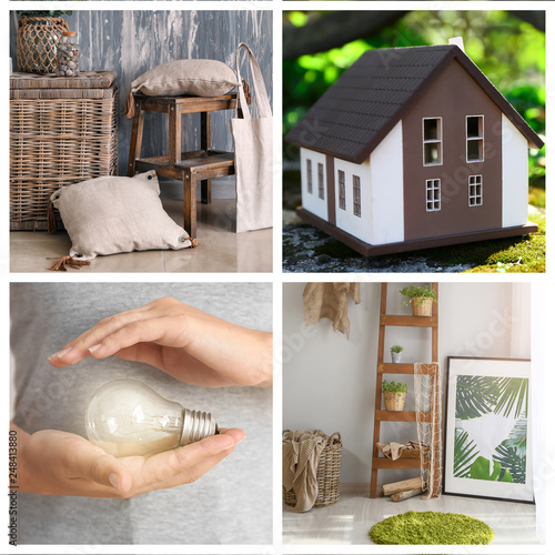 Collage of photos with eco ...
