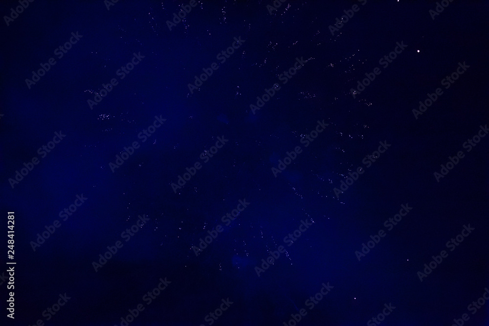 Fototapeta premium black sky background with blue tint