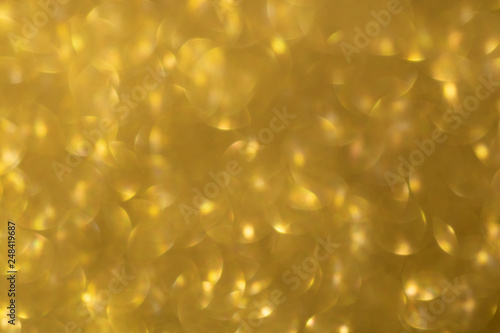 Beautiful and colorful Bokeh of lights for background abstract. 