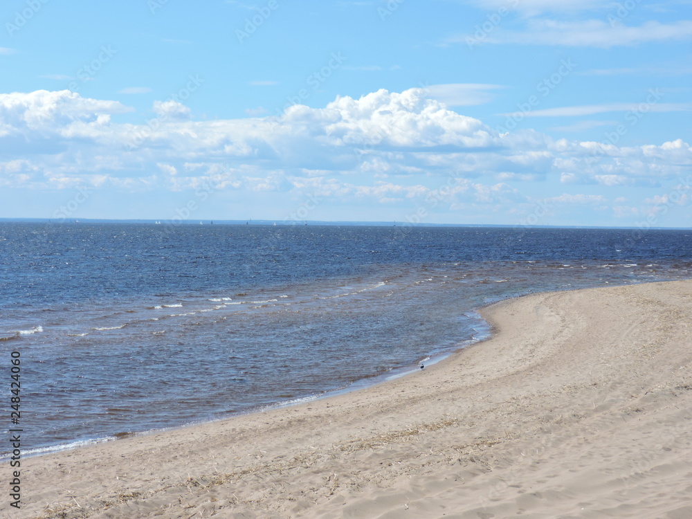 Beach of Baltic Sea