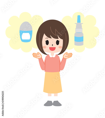 Women opting for eye drops and nasal medications