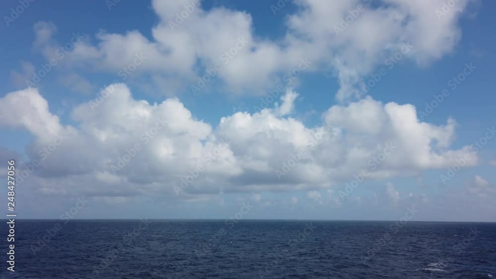 Beautiful Sea, Clouds and Blue Sky Beautiful Sea, Clouds and Blue Sky