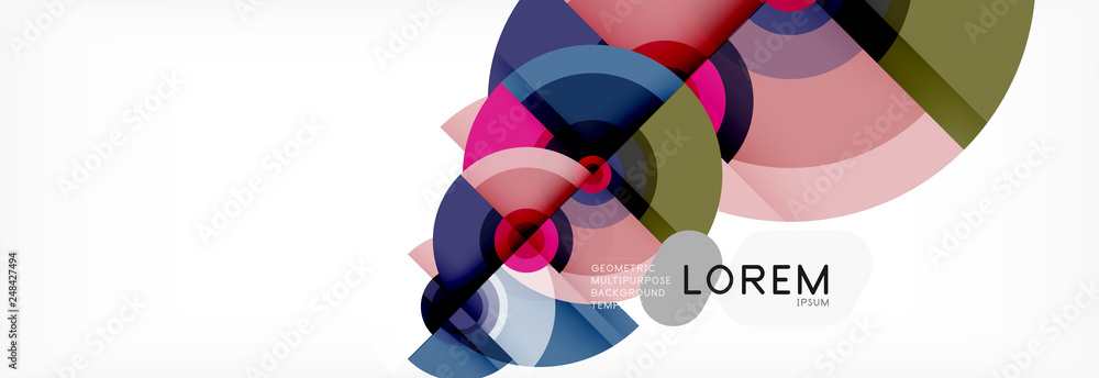 Circular vector abstract background Circular vector abstract background