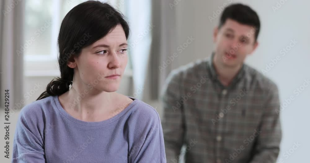 Couple With Relationship Problems Having Argument At Home Couple With Relationship Problems Having Argument At Home