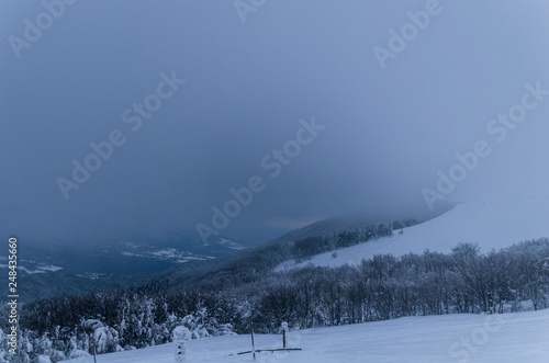zimowa górska panorama  © wedrownik52
