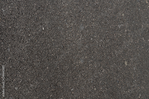 Top view of surface asphalt road for background and texture.