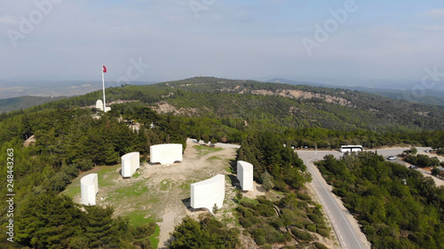 Chunuk Bair - The Battle of Chunuk Bair was a World War I battle fought between the Ottoman defenders and troops of the British Empire over control of the peak in August 1915.	 photo