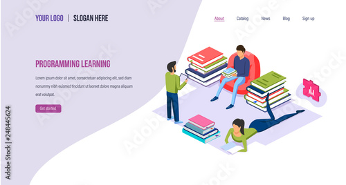 Programming learning. Learning high-level languages, improving programming and coding skills.