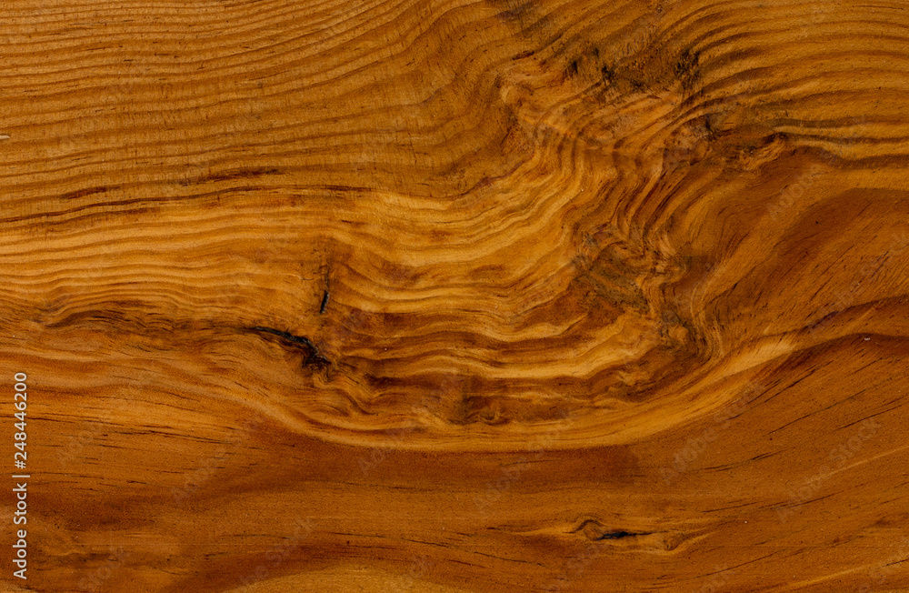 Natural detailed structure and texture of pine boards with knots and streaks