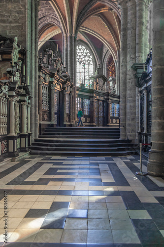 The decoration of the Cathedral of Saint Bavo © Pavel Parmenov