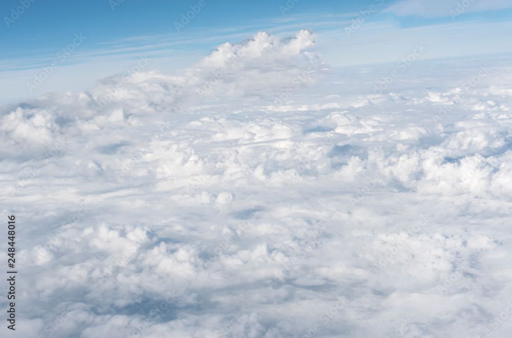 Cloud atmosphere in Abstract background