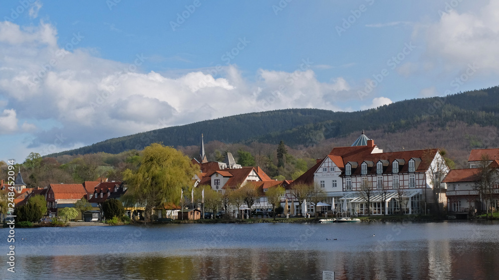 Naklejka premium Luftkurort Ilsenburg